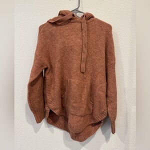 Madewell wool Sherpa blend pullover sweater